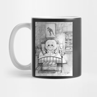 Mr Potato Head - Drawing by Avril Thomas Mug